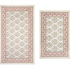 image:imageLaura Ashley Annecy Imagine Printed Chenille NonSlip Washable Rug Navy Multi 710x 10 Area RugDeaney Ivory
