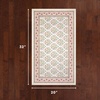 image:imageLaura Ashley Annecy Imagine Printed Chenille NonSlip Washable Rug Navy Multi 710x 10 Area RugDeaney Ivory