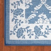 image:imageLaura Ashley Annecy Imagine Printed Chenille NonSlip Washable Rug Navy Multi 710x 10 Area RugMerley Blue