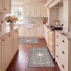 image:imageLaura Ashley Annecy Imagine Printed Chenille NonSlip Washable Rug Navy Multi 710x 10 Area RugVictora Navy