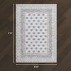 image:imageLaura Ashley Beige Multi Oastbrook Flowers Floral Machine Washable amp Slip Resistant 22 x 6 Runner RugAmelia Beige