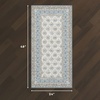 image:imageLaura Ashley Beige Multi Oastbrook Flowers Floral Machine Washable amp Slip Resistant 22 x 6 Runner RugAmelia Blue