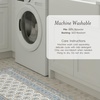 image:imageLaura Ashley Beige Multi Oastbrook Flowers Floral Machine Washable amp Slip Resistant 22 x 6 Runner RugAmelia Blue