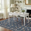 image:imageLaura Ashley Beige Multi Oastbrook Flowers Floral Machine Washable amp Slip Resistant 22 x 6 Runner RugAure Blue
