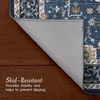 image:imageLaura Ashley Beige Multi Oastbrook Flowers Floral Machine Washable amp Slip Resistant 22 x 6 Runner RugAure Blue