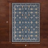 image:imageLaura Ashley Beige Multi Oastbrook Flowers Floral Machine Washable amp Slip Resistant 22 x 6 Runner RugAure Blue