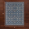 image:imageLaura Ashley Beige Multi Oastbrook Flowers Floral Machine Washable amp Slip Resistant 22 x 6 Runner RugAure Blue
