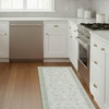 image:imageLaura Ashley Beige Multi Oastbrook Flowers Floral Machine Washable amp Slip Resistant 22 x 6 Runner RugAure Sage