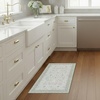 image:imageLaura Ashley Beige Multi Oastbrook Flowers Floral Machine Washable amp Slip Resistant 22 x 6 Runner RugAure Sage