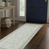 image:imageLaura Ashley Beige Multi Oastbrook Flowers Floral Machine Washable amp Slip Resistant 22 x 6 Runner RugAure Sage