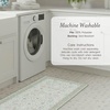 image:imageLaura Ashley Beige Multi Oastbrook Flowers Floral Machine Washable amp Slip Resistant 22 x 6 Runner RugAure Sage