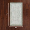 image:imageLaura Ashley Beige Multi Oastbrook Flowers Floral Machine Washable amp Slip Resistant 22 x 6 Runner RugAure Sage