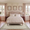 image:imageLaura Ashley Beige Multi Oastbrook Flowers Floral Machine Washable amp Slip Resistant 22 x 6 Runner RugBarrington Beige Multi