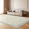image:imageLaura Ashley Beige Multi Oastbrook Flowers Floral Machine Washable amp Slip Resistant 22 x 6 Runner RugBeige Aure Floral