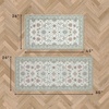 image:imageLaura Ashley Beige Multi Oastbrook Flowers Floral Machine Washable amp Slip Resistant 22 x 6 Runner RugBeige Aure Floral