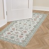 image:imageLaura Ashley Beige Multi Oastbrook Flowers Floral Machine Washable amp Slip Resistant 22 x 6 Runner RugBeige Aure Floral