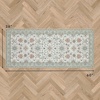 image:imageLaura Ashley Beige Multi Oastbrook Flowers Floral Machine Washable amp Slip Resistant 22 x 6 Runner RugBeige Aure Floral