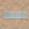 image:imageLaura Ashley Beige Multi Oastbrook Flowers Floral Machine Washable amp Slip Resistant 22 x 6 Runner RugBeige Aurora Medallion