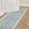 image:imageLaura Ashley Beige Multi Oastbrook Flowers Floral Machine Washable amp Slip Resistant 22 x 6 Runner RugBeige Aurora Medallion