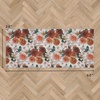 image:imageLaura Ashley Beige Multi Oastbrook Flowers Floral Machine Washable amp Slip Resistant 22 x 6 Runner RugBeige Dahlias Floral