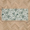 image:imageLaura Ashley Beige Multi Oastbrook Flowers Floral Machine Washable amp Slip Resistant 22 x 6 Runner RugBeige Editas Garden Floral