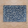 image:imageLaura Ashley Beige Multi Oastbrook Flowers Floral Machine Washable amp Slip Resistant 22 x 6 Runner RugDark Navy Aria Floral Border