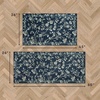 image:imageLaura Ashley Beige Multi Oastbrook Flowers Floral Machine Washable amp Slip Resistant 22 x 6 Runner RugDark Navy Aria Floral Border