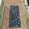 image:imageLaura Ashley Beige Multi Oastbrook Flowers Floral Machine Washable amp Slip Resistant 22 x 6 Runner RugDark Navy Aria Floral Border