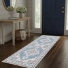 image:imageLaura Ashley Beige Multi Oastbrook Flowers Floral Machine Washable amp Slip Resistant 22 x 6 Runner RugFlorence Blue