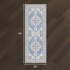 image:imageLaura Ashley Beige Multi Oastbrook Flowers Floral Machine Washable amp Slip Resistant 22 x 6 Runner RugFlorence Blue