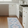 image:imageLaura Ashley Beige Multi Oastbrook Flowers Floral Machine Washable amp Slip Resistant 22 x 6 Runner RugFlorence Blue