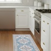 image:imageLaura Ashley Beige Multi Oastbrook Flowers Floral Machine Washable amp Slip Resistant 22 x 6 Runner RugFlorence Blue