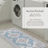 image:imageLaura Ashley Beige Multi Oastbrook Flowers Floral Machine Washable amp Slip Resistant 22 x 6 Runner RugFlorence Blue