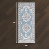image:imageLaura Ashley Beige Multi Oastbrook Flowers Floral Machine Washable amp Slip Resistant 22 x 6 Runner RugFlorence Blue