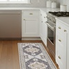 image:imageLaura Ashley Beige Multi Oastbrook Flowers Floral Machine Washable amp Slip Resistant 22 x 6 Runner RugFlorence Taupe