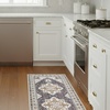 image:imageLaura Ashley Beige Multi Oastbrook Flowers Floral Machine Washable amp Slip Resistant 22 x 6 Runner RugFlorence Taupe