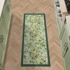 image:imageLaura Ashley Beige Multi Oastbrook Flowers Floral Machine Washable amp Slip Resistant 22 x 6 Runner RugGreen Lovestone Floral