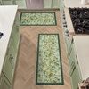 image:imageLaura Ashley Beige Multi Oastbrook Flowers Floral Machine Washable amp Slip Resistant 22 x 6 Runner RugGreen Lovestone Floral