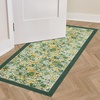 image:imageLaura Ashley Beige Multi Oastbrook Flowers Floral Machine Washable amp Slip Resistant 22 x 6 Runner RugGreen Lovestone Floral