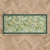 image:imageLaura Ashley Beige Multi Oastbrook Flowers Floral Machine Washable amp Slip Resistant 22 x 6 Runner RugGreen Lovestone Floral