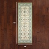 image:imageLaura Ashley Beige Multi Oastbrook Flowers Floral Machine Washable amp Slip Resistant 22 x 6 Runner RugLambrook Ivory Multi