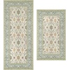 image:imageLaura Ashley Beige Multi Oastbrook Flowers Floral Machine Washable amp Slip Resistant 22 x 6 Runner RugLambrook Ivory Multi