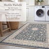 image:imageLaura Ashley Beige Multi Oastbrook Flowers Floral Machine Washable amp Slip Resistant 22 x 6 Runner RugLydney Navy Multi