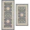 image:imageLaura Ashley Beige Multi Oastbrook Flowers Floral Machine Washable amp Slip Resistant 22 x 6 Runner RugLydney Navy Multi