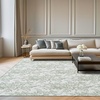 image:imageLaura Ashley Beige Multi Oastbrook Flowers Floral Machine Washable amp Slip Resistant 22 x 6 Runner RugSage Ivory Bedford Floral