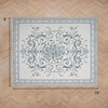 image:imageLaura Ashley Beige Multi Oastbrook Flowers Floral Machine Washable amp Slip Resistant 22 x 6 Runner RugSea Spray Blue Josette Medallion