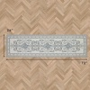 image:imageLaura Ashley Beige Multi Oastbrook Flowers Floral Machine Washable amp Slip Resistant 22 x 6 Runner RugSea Spray Blue Josette Medallion
