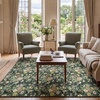 image:imageLaura Ashley Beige Multi Oastbrook Flowers Floral Machine Washable amp Slip Resistant 22 x 6 Runner RugSerene Dream Olive Multi