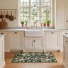 image:imageLaura Ashley Beige Multi Oastbrook Flowers Floral Machine Washable amp Slip Resistant 22 x 6 Runner RugSerene Dream Olive Multi