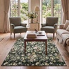 image:imageLaura Ashley Beige Multi Oastbrook Flowers Floral Machine Washable amp Slip Resistant 22 x 6 Runner RugSerene Dream Olive Multi